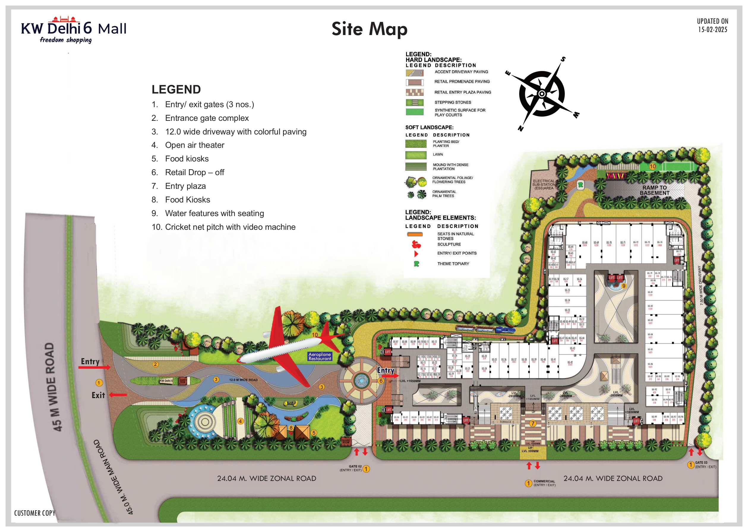 Master Plan - KW Delhi 6 Mall Raj nagar extnsion